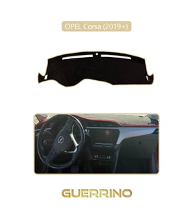 OPEL Corsa (2019 + )TORPİDO KORUMA HALISI BEJ KENAR