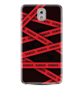 Samsung Note 3 4 5 8 9 20 Ultra 10 Lite Kılıf Desenli Silikon Danger 1372