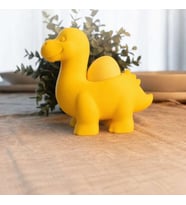 3D Baskı Dinozor Yumurtalık - Sevimli Eggosaurus Yumurta Tutucu-Sarı