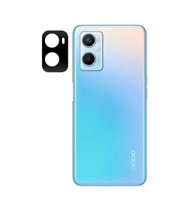 Oppo A96 4G Uyumlu Zore 3D Kamera Camı (Siyah)