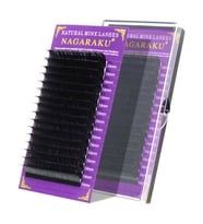 NAGARAKU İPEK KİRPİK D KIVRIM 0,10 KALINLIK - 15 MM UZUNLUK
