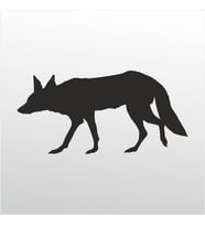 Folyo Sticker Tilki 70cm Uzunluk (Karışık)