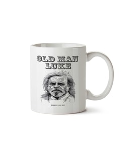 Old Man Luke I Star Wars iki Tarafı Baskılı Kupa Bardak