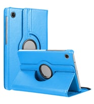 Microsonic Lenovo Tab M10 Plus 3.Nesil 10.6`` Kılıf (ZAAJ0075TR) 360 Rotating Stand Deri Mavi