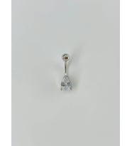 Su Detaylı Göbek Piercing - Pg0023