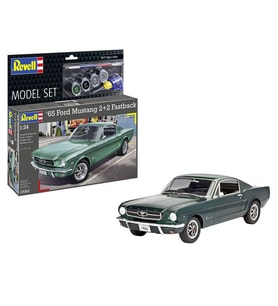 Revell Model Set Araba 1965 Ford Mustang 2+2 Fastback 67065
