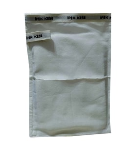 İpek Hassas Cilt İçin Banyo Kesesi Beyaz 16X25