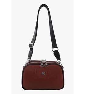 Bayan Çarpraz Askılı Çanta 67-7158 (Bordo)