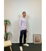 Süperlife Erkek Bisiklet Yaka Slim Fit İnce Sweatshirt SPR 20K17