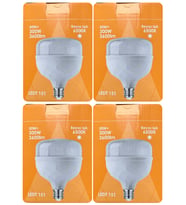 (4 Adet) Osaka 50W (300W) Beyaz Işık E27 Duylu (Kalın Duy) Led Torch Ampul