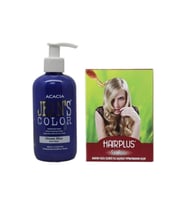 Jeans Color Saç Boyası Mavi Rüya 250 Ml Ve Hairplus Saç Açıcı