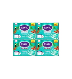 Duru Fresh Sensations Yağmur Tazeliği 16 Adet Duş Sabunu 4x600 gr