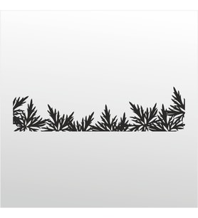 Folyo Sticker Yaprak 70cm Uzunluk (Karışık)