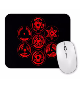 Sharingan Mouse Pad