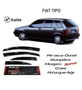 Fiat Tipo Cam Rüzgarlığı Mugen Tip Sunplex