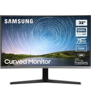Samsung 32" 75Hz 4ms (HDMI+VGA) FHD LED Curved Monitör LC32R500FHPXUF