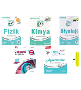 Palme AYT Matematik Geometri Fizik Kimya Biyoloji Soru Kitabı Seti Yeni