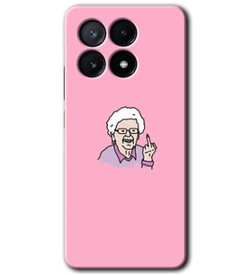 Poco x6 Pro Kılıf HD Desen Baskılı Kılıf - Bad Grandmother