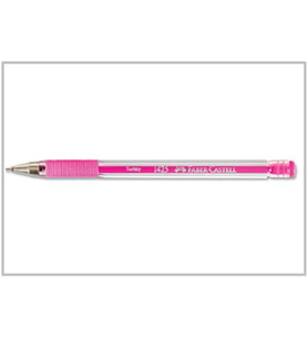 Faber Castell Tükenmez Kalem 1425 Pembe - 3 adet