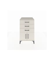 Kronos Komodin 3 Çekmeceli 2 Kapaklı 60x59x96 Aytaşı-Aytaşı