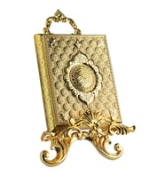 Ayaklı Kuran Kabı Gold