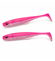Daiwa Flat Junkie Duckfin Shad 3.5" 9cm Slikon Yem Hirame Pink
