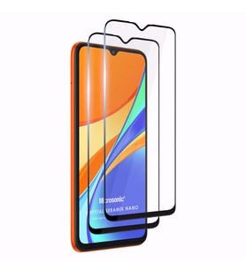 Microsonic Xiaomi Redmi 9C Crystal Seramik Nano Ekran Koruyucu Siyah (2 Adet)