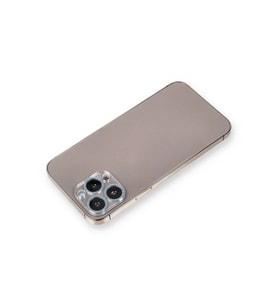 Newface Apple iPhone 12 Pro Max Shine Kamera Lens Koruma Cam - Sierra Blue