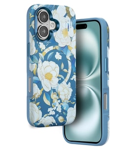 Iphone 16 Flower Series Magsafe Kapak -