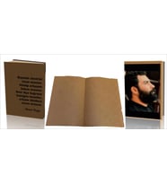 Hobi defteri / Kraft kağıt anı defteri / Nostaljik Defter