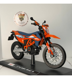 KTM 690 SMC R - 1:12 Ölçek (18cm) Kutulu Diecast Motosiklet Modeli