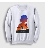 Presmono Unisex Beyaz Paul Dune Film Sweatshirt 422058tt