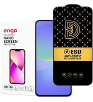 Samsung Galaxy A36 İle Uyumlu Ekran Koruyucu Antistatik 9h Temperli Kırılmaz Cam, Toz Tutmayan Parmak İzi Önleyici, 5d Tam Kaplayan Esd Koruma, Hd Şeffaf
