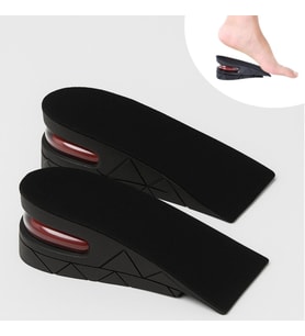 Mcg® 5 cm Boy Uzatıcı Silikon Ortopedik Topuk Tabanlık - Yüksek Konforlu Gizli Yükseltici Ped (Unisex)