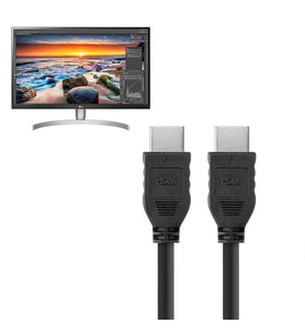 Hdmi Kablo 1.5mt 4K Full HD Premium Yüksek Hızlı LG Monitör Görüntü Kablosu (Siyah)