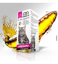 Omega Sedpro Kedi Somon Balık Yağı 100 Ml (omega3-6-9 /vit E) (Beyaz)