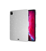 iPad Pro 11 2018 Uyumlu Simli Parlak Görünümlü Zore Tablet Koton Kılıf (Gümüş)
