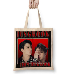 Jeon Jungkook Bts Bez Çanta Uzun Saplı