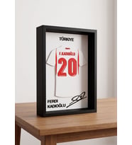 Ferdi Kadıoğlu 20 Numaralı Özel Tasarım 3D Kabartmalı Futbol Dekoratif Tablo
