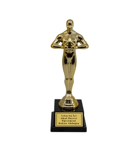 Yılın En İyi Okul Öncesi Öğretmeni Tasarımlı Oscar Ödülü