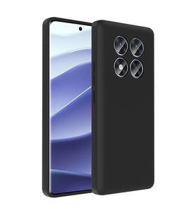 Xiaomi Redmi Note 14 Pro 4G Kılıf İçerisinden Kartlık Hazneli Vitra Kapak (Siyah)