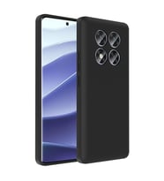 Xiaomi Redmi Note 14 Pro 4G Kılıf İçerisinden Kartlık Hazneli Vitra Kapak (Siyah)