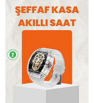 Uzun Pil Ömürlü Akıllı Saat Spor Günlük Kullanım