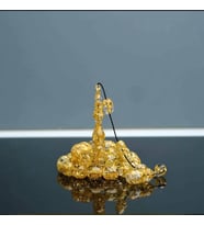 GOLDEN ROSARY ALTIN VARYAK TESBIH 0.07 GRAM ALTIN PARCACIKLI TESBIH MODELI ORJINAL FATURALI ÖZEL İŞÇİLİKLİ