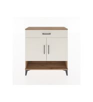 Arges Şifonyer 2 Raflı Tek Çekmeceli 2 Kapaklı 88x30x96 Çam-Aytaşı