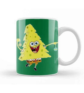 Bob The Tree Spongebob Squarepants Süngerbob Kupa Bardak Porselen