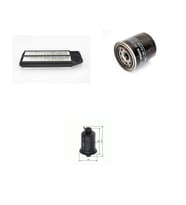 Bosch Filtre Bakım Seti Honda Accord 2.0 2003-2008 155 Beygir Hava + Yağ f. + Yakıt Filtre Bosch