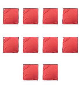 Silver Home Extra Mikrofiber Temizlik Toz Cam Bezi - 300 Kalite - 40 x 40 Cm. - 10 Adetlik Paket (Karışık)