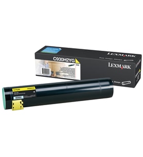 Tonersepeti Lexmark C935-C930H2YG Sarı Orjinal Toner