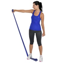 PİLATES & YOGA 
EGZERSİZ BANDI , THERABAND MAVİ RENK(GÜÇLÜ) 1 MT
